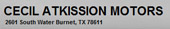 Cecil Atkission Motors logo
