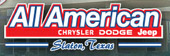 All American Chrysler Dodge Jeep Ram logo