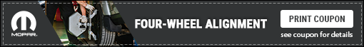 Four-Wheel Alignment Offer - click here