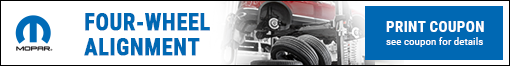 Four-Wheel Alignment Offer - click here