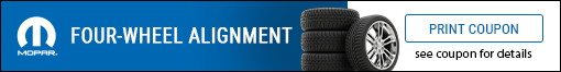 Four-Wheel Alignment Offer - click here