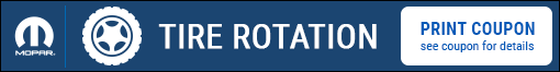Tire Rotation Offer - click here