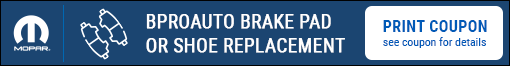 bproauto Brake Pad Or Shoe Replacement Offer - click here
