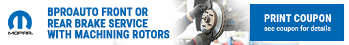 bproauto Front Or Rear Brake Service With Machining Rotors Offer - click here