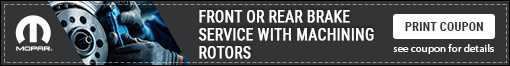Front Or Rear Brake Service With Machining Rotors Offer - click here